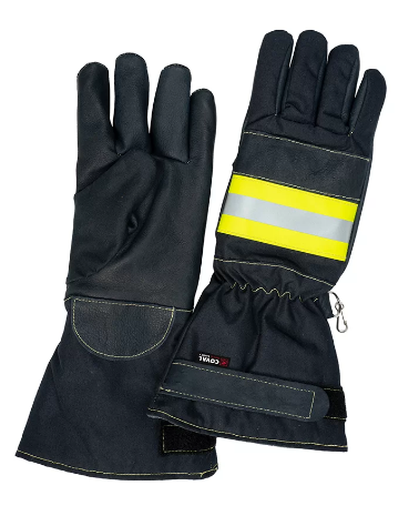 Guant de bombers d'intervenció Coval Flame AIB 659 M, EN 659:2003+A1:2008 – Pell de Vacuno Termotractada i Fil de Kevlar