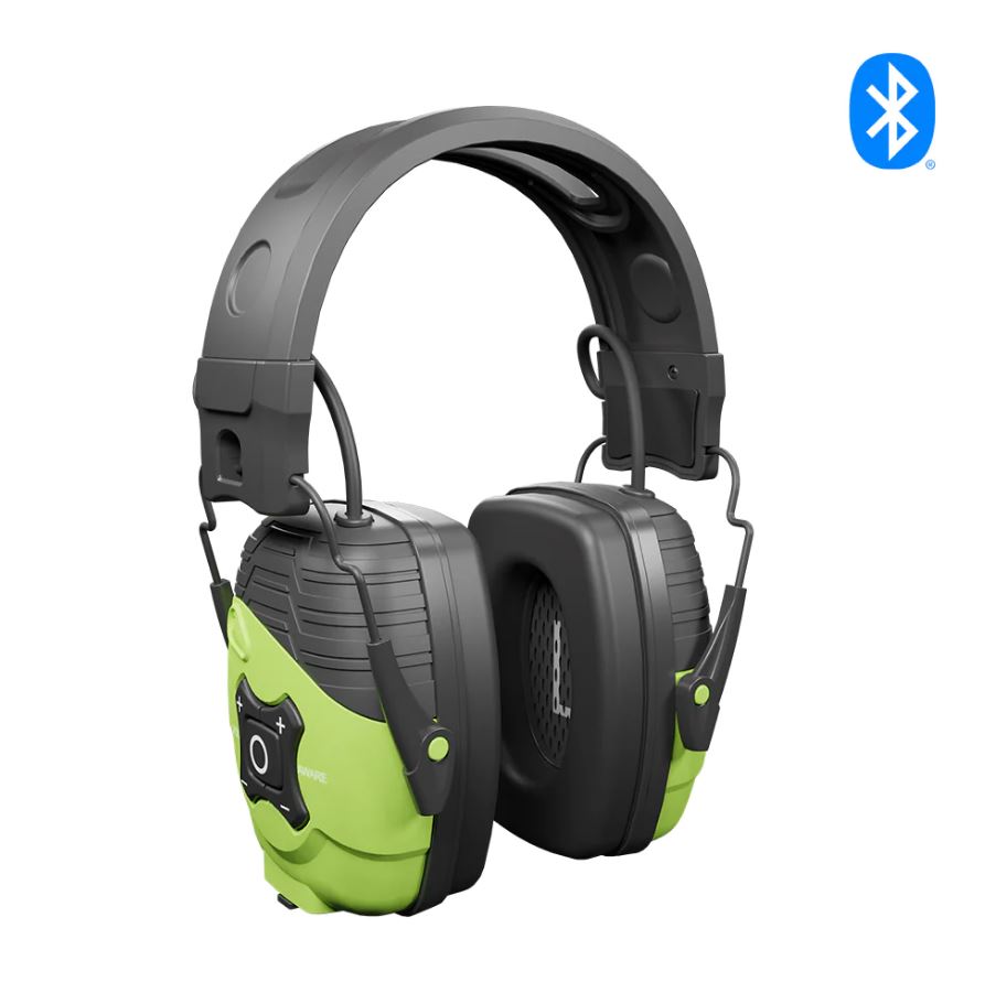 [IT-35B] ISOtunes LINK Aware bluetooth active protection earmuff, SNR 30 dB, protects without isolating from your environment and allows communication without removing the earmuffs