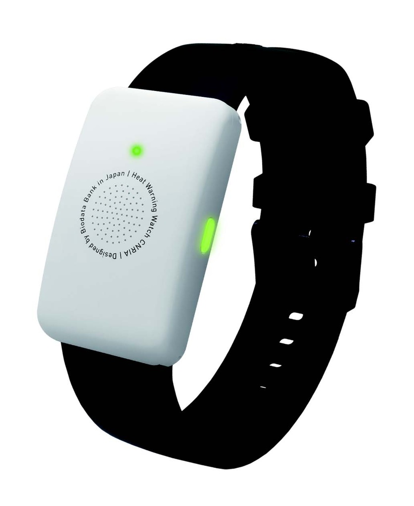 [Canaria] Pulsera Canaria de aviso contra golpes de calor de Biodata Bank