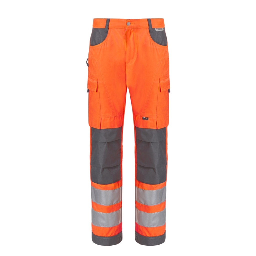 Pantalones Rovince Safetyline A.V. con 7 bolsillos, repelente de insectos (NEN-8333 y EN-17487), EN ISO-20471 y bandas 3M