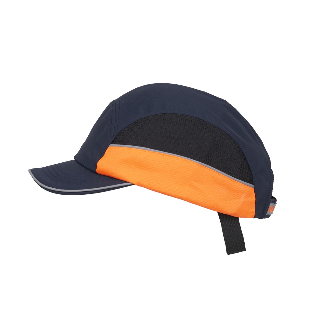 Gorra de seguridad Surflex ALL SEASON con ventilaciones laterales y tira de sujeción adicional en zona occipital