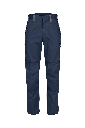 Pantalons Sioen Soyuz ignífug i antiestàtic, soldadura classe 2, protecció arc elèctric APC2 - ELIM 25 calç/cm², butxaques per a genolleres, 450 gr/m², blau marí/gris antracita