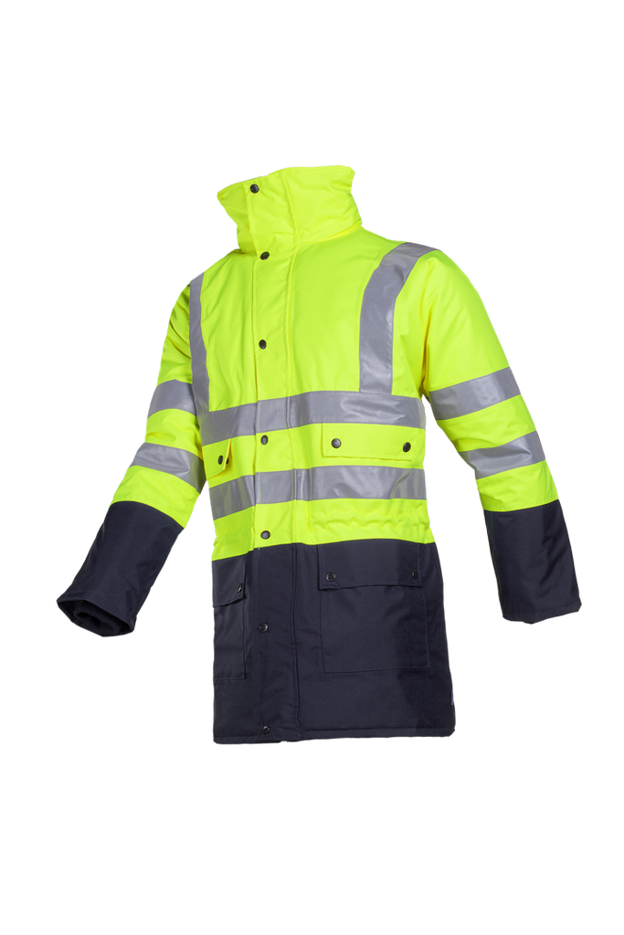 Parka Sioen Stormflash A.V. muy resistente, impermeable transpirable.