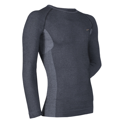 Camiseta termorreguladora m/larga Simloc 3-01-02 Orange Line