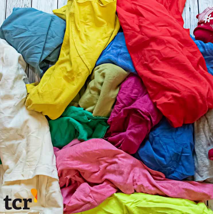 [TCC25] Trapo camiseta color de 25 kg.